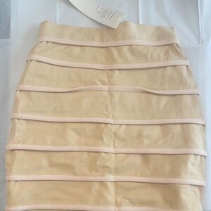 NWT! Camilla And Marc Katerina Nude Mini Skirt US 4 AU 8